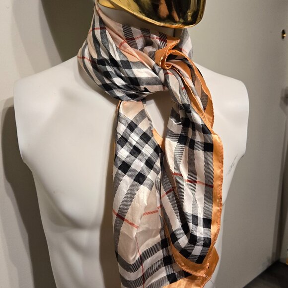 Burberry like so smooth and comfortable scarf.  Excellent Power Statement - Picture 2 of 2